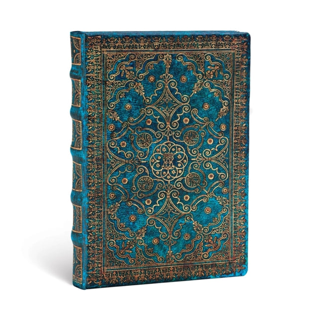 Azure (Equinoxe) Midi Lined Hardcover Journal (Elastic Band Closure)