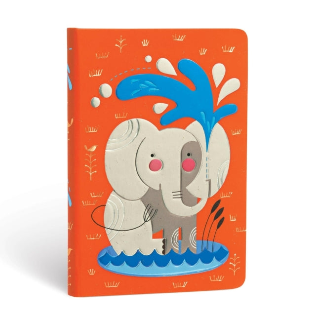 Baby Elephant Mini Lined Hardcover Journal