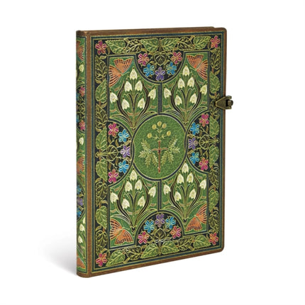 Poetry in Bloom Midi Lined Hardcover Journal