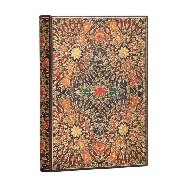 Fire Flowers Unlined Hardcover Journal