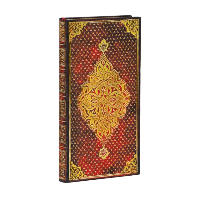 Golden Trefoil Slim Lined Hardcover Journal