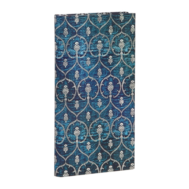 Blue Velvet Slim Lined Hardcover Journal