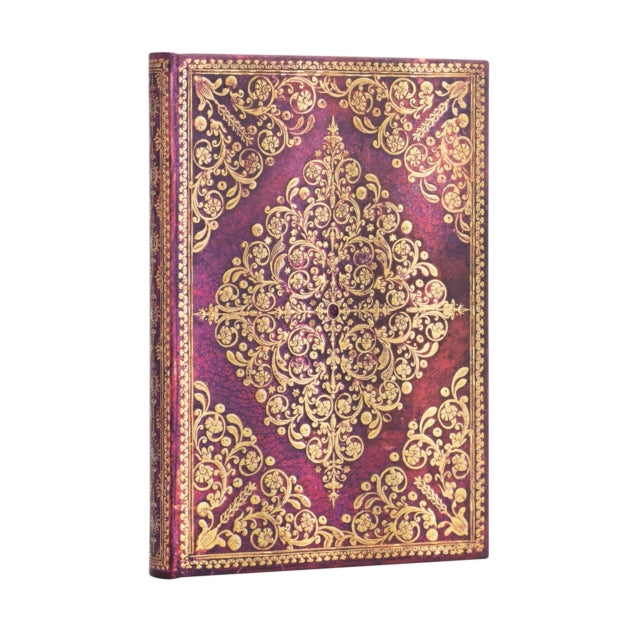 Viola (Diamond Rosette) Midi Lined Hardcover Journal