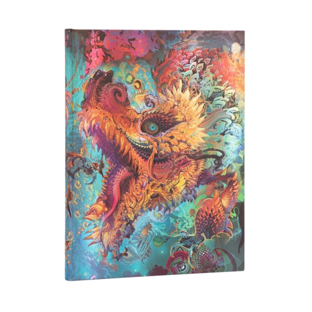 Humming Dragon (Android Jones Collection) Ultra Lined Hardcover Journal