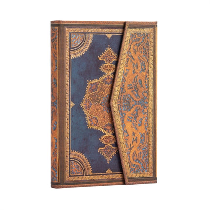 Safavid Indigo (Safavid Binding Art) Mini Lined Hardcover Journal