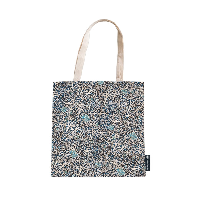 Granada Turquoise (Moorish Mosaic) Canvas Bag