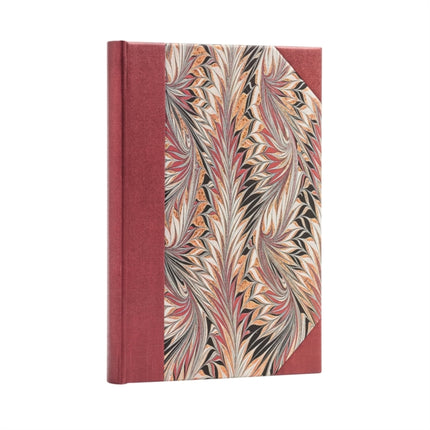 Rubedo (Cockerell Marbled Paper) Midi Lined Hardcover Journal