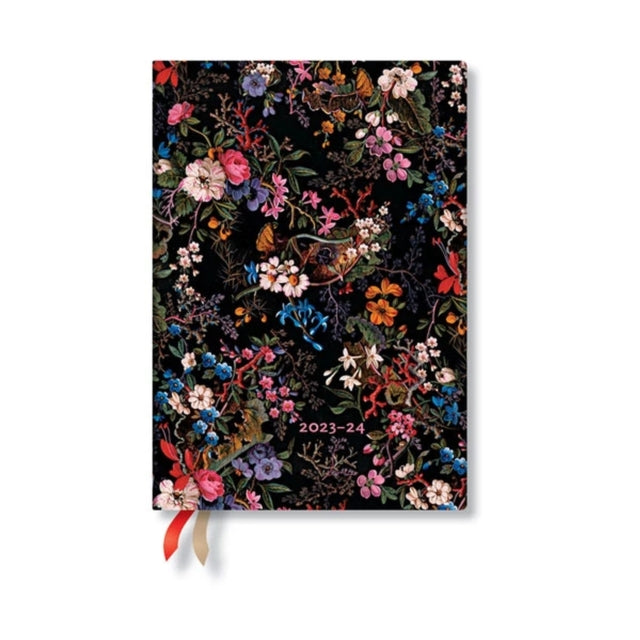 Floralia (William Kilburn) Midi 18-month Dayplanner 2024