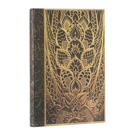 The Chanin Rise (New York Deco) Midi Lined Hardback Journal (Elastic Band Closure)