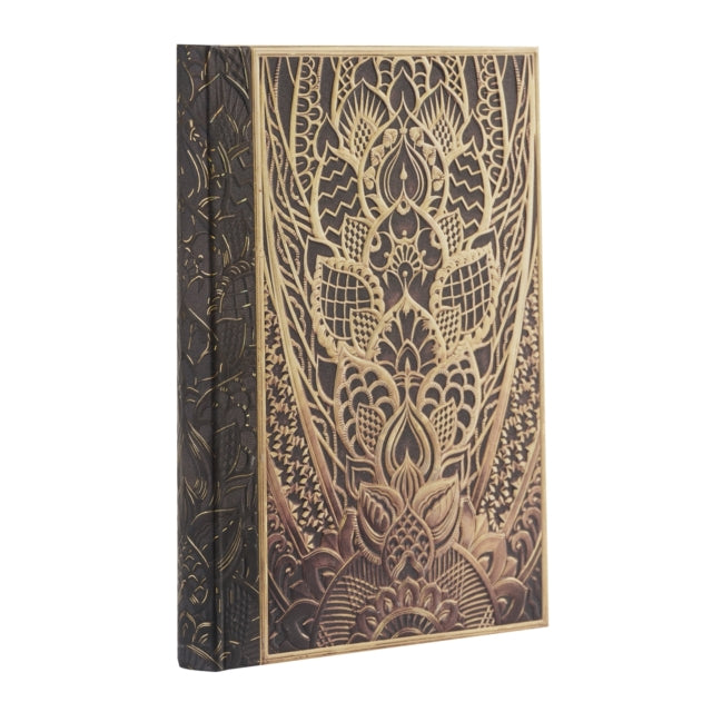 The Chanin Rise (New York Deco) Mini Lined Hardback Journal (Elastic Band Closure)