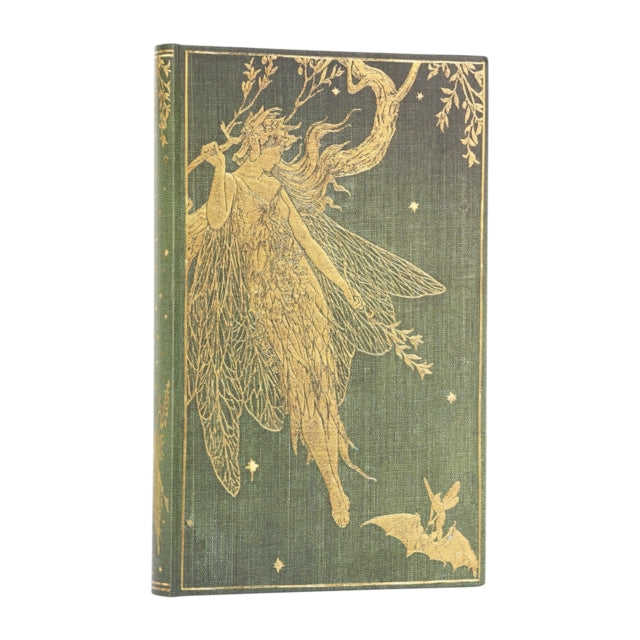 Olive Fairy (Lang’s Fairy Books) Maxi Dot-Grid Hardback Journal (Elastic Band Closure)