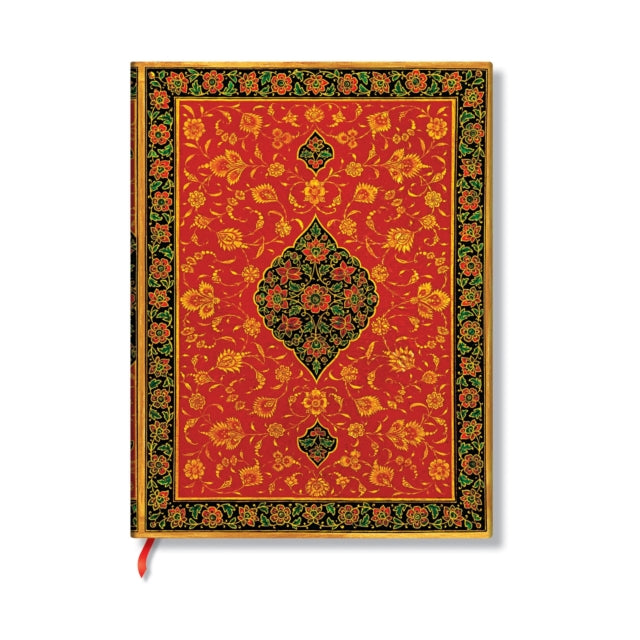 Layla Persian Poetry Ultra Unlined Hardback Journal Elastic Band Closure