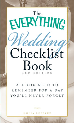 The Everything Wedding Checklist Book