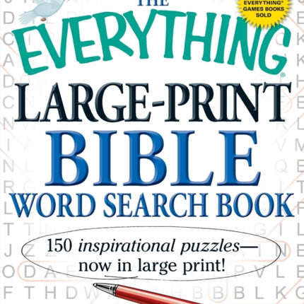 The Everything LargePrint Bible Word Search Book 150 inspirational puzzles  now in large print