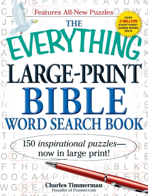 The Everything LargePrint Bible Word Search Book 150 inspirational puzzles  now in large print