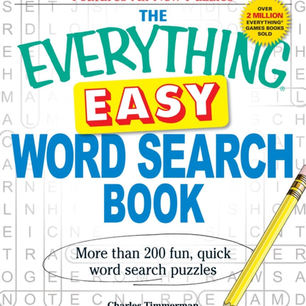 The Everything Easy Word Search Book