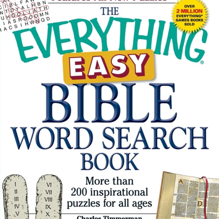 The Everything Easy Bible Word Search Book More Than 200 Inspirational Puzzles for all Ages