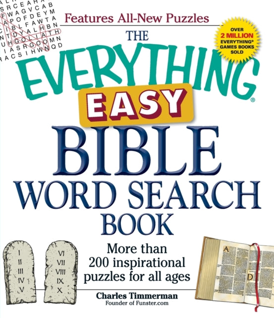 The Everything Easy Bible Word Search Book More Than 200 Inspirational Puzzles for all Ages