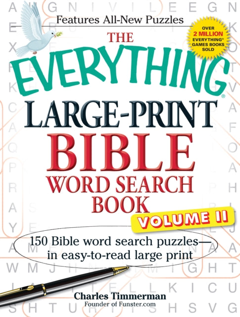 The Everything LargePrint Bible Word Search Book Volume II