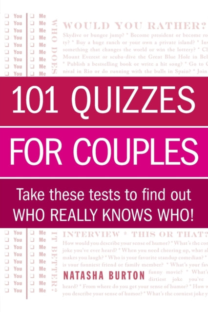 101 Quizzes for Couples