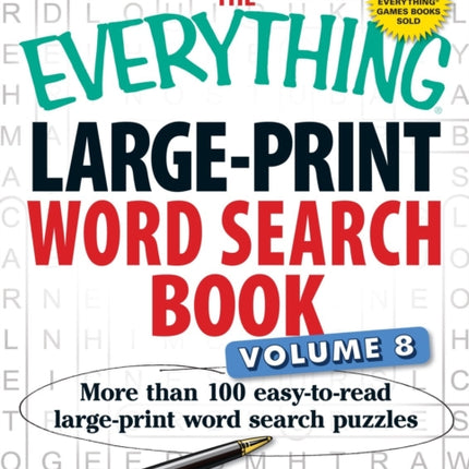 The Everything LargePrint Word Search Book Volume 8