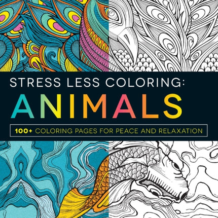 Stress Less Coloring  Animals