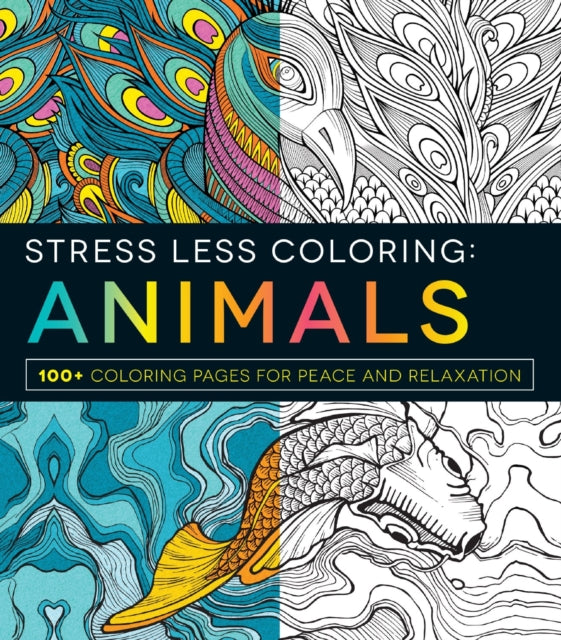 Stress Less Coloring  Animals