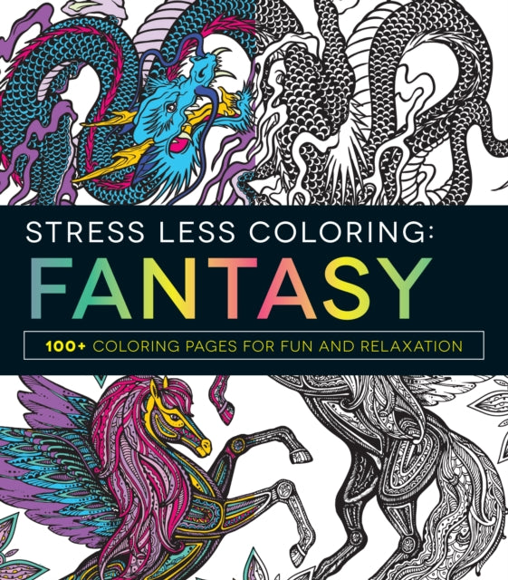 Stress Less Coloring  Fantasy