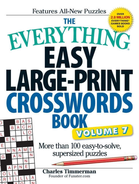 The Everything Easy LargePrint Crosswords Book Volume 7