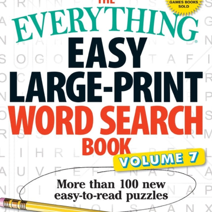 The Everything Easy LargePrint Word Search Book Volume 7