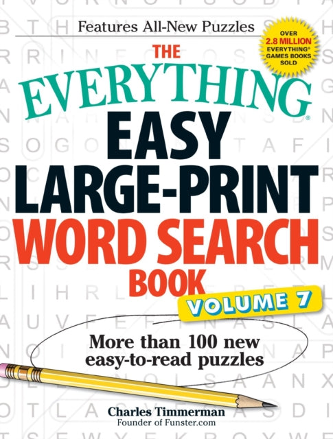 The Everything Easy LargePrint Word Search Book Volume 7