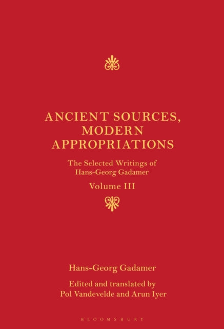 Ancient Sources Modern Appropriations