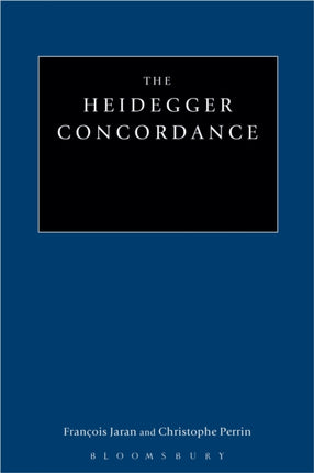 The Heidegger Concordance