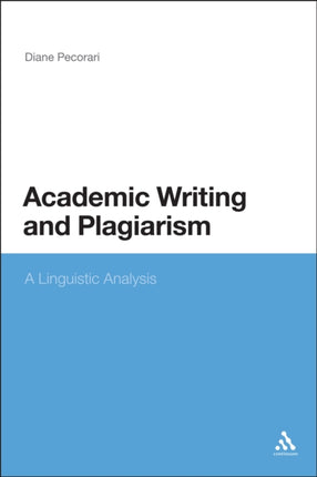 Academic Writing and Plagiarism