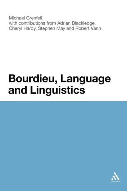 Bourdieu Language and Linguistics