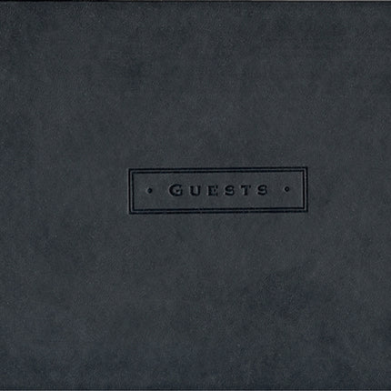 Artisan Guest Book/Classic Black