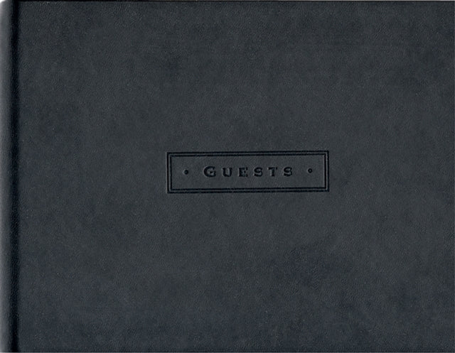 Artisan Guest Book/Classic Black