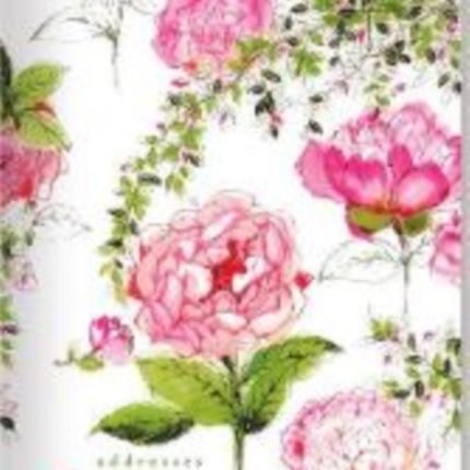 Rose Garden Large Address Book