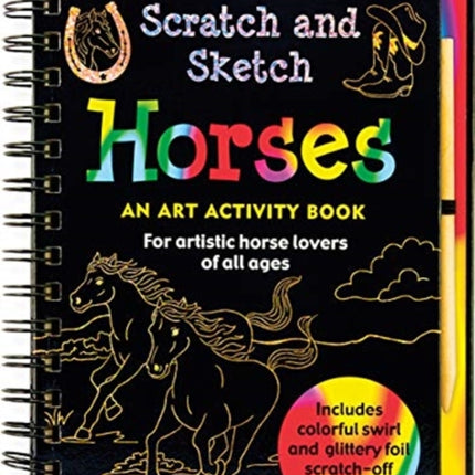 Scratch & Sketch Horses