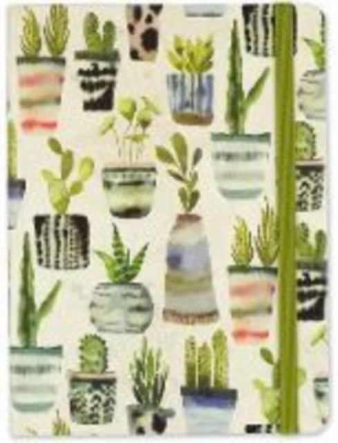 Watercolor Succulents Journal Diary Notebook