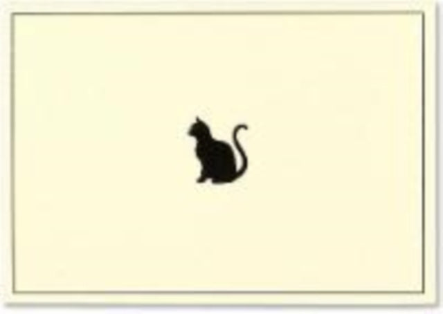 Note Card Black Cat