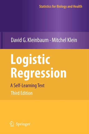 Logistic Regression A SelfLearning Text Statistics for Biology and Health