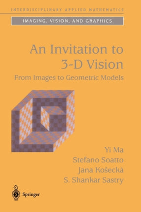 An Invitation to 3D Vision