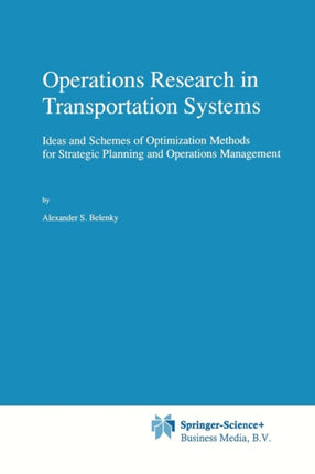 Operations Research in Transportation Systems