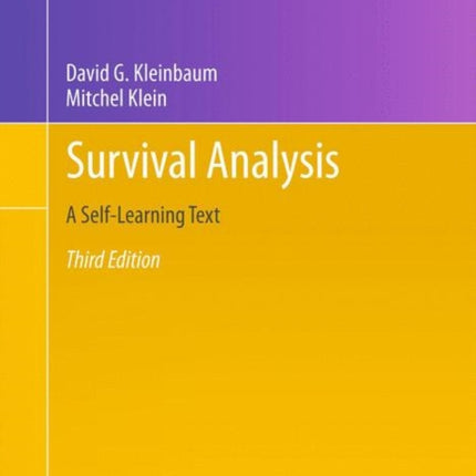 Survival Analysis: A Self-Learning Text, Third Edition