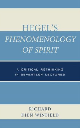 Hegels Phenomenology of Spirit