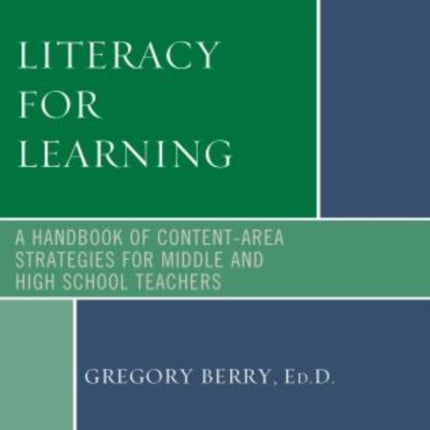 Literacy for Learning