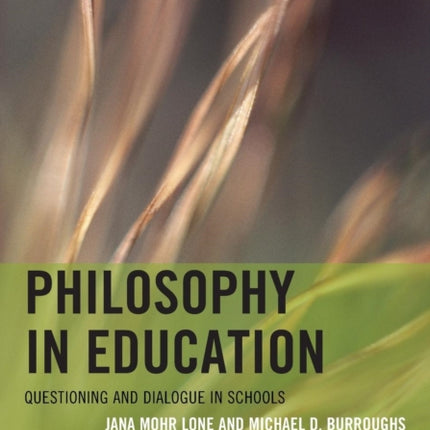 Philosophy in Education