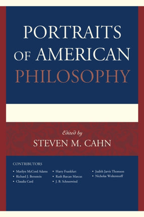 Portraits of American Philosophy