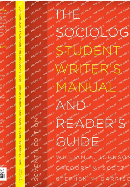 The Sociology Student Writers Manual and Readers